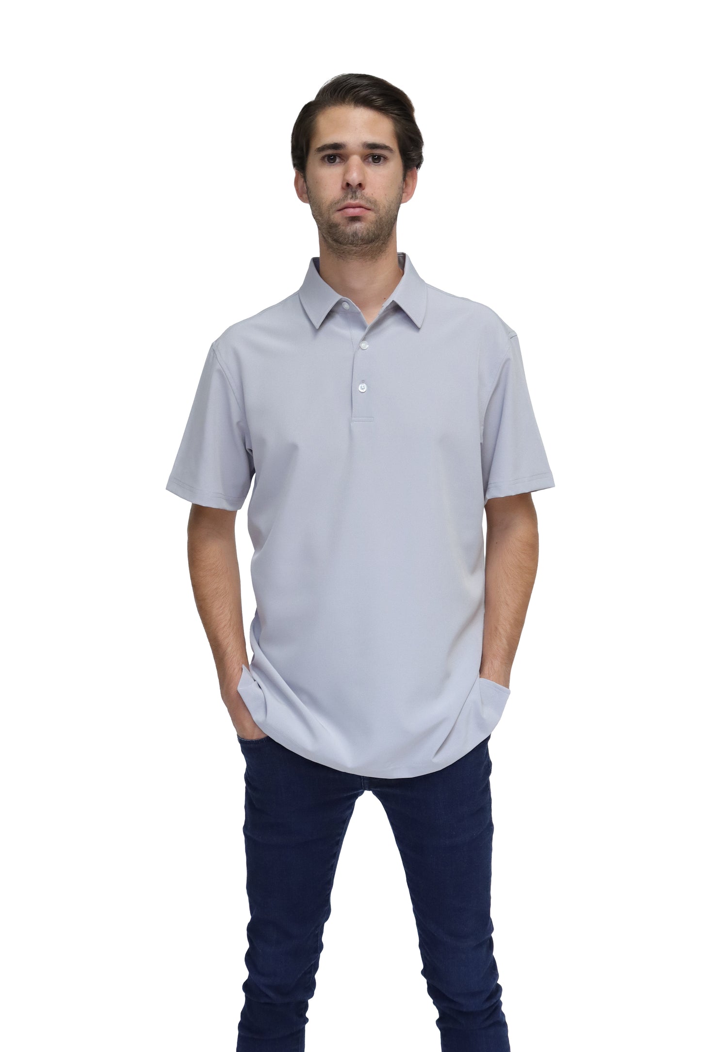 POLO CABALLERO MANGA CORTA Tela Doble Stretch Repelente PH-CAB-01