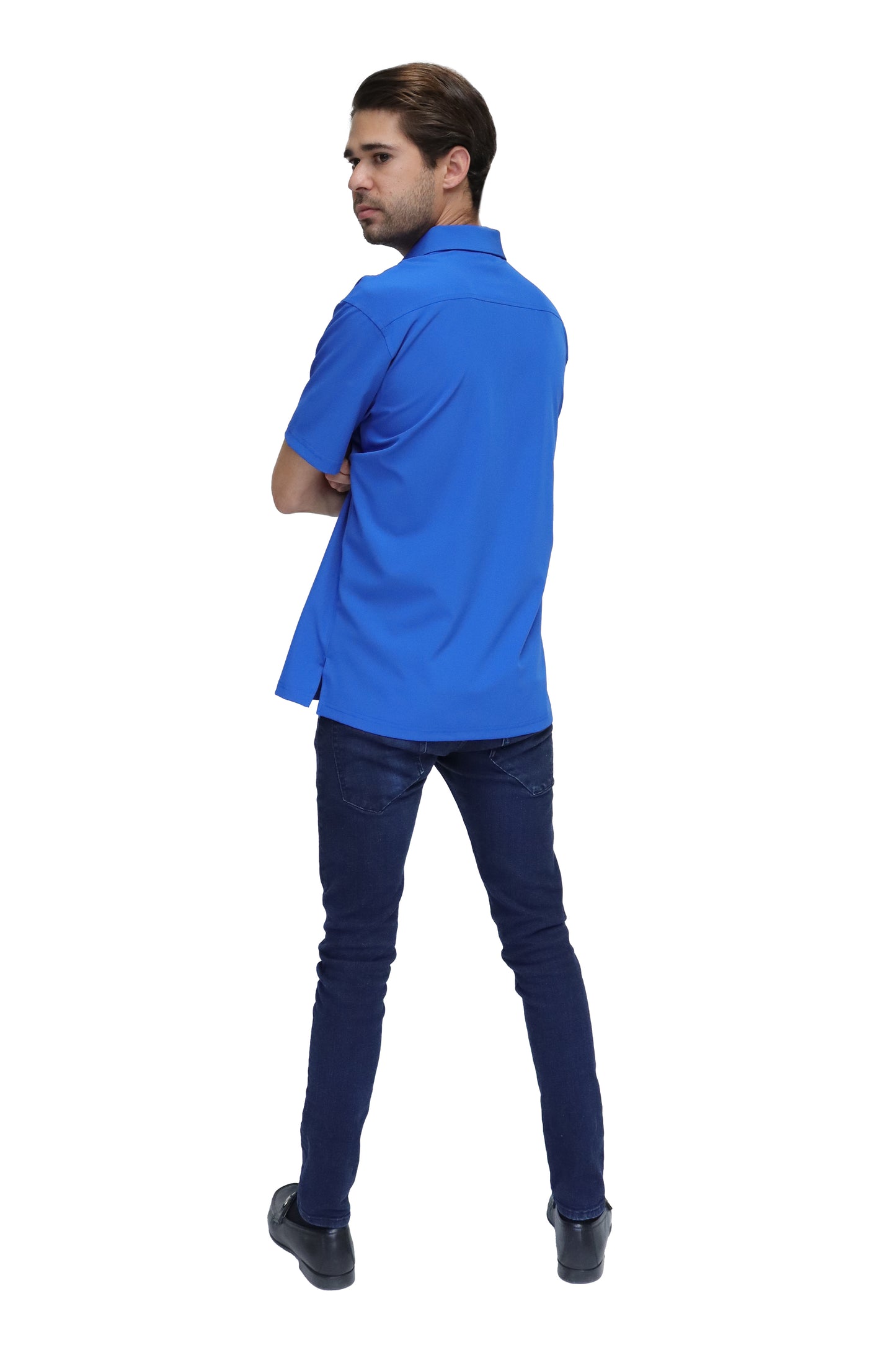 POLO CABALLERO MANGA CORTA Tela Doble Stretch Repelente PH-CAB-01