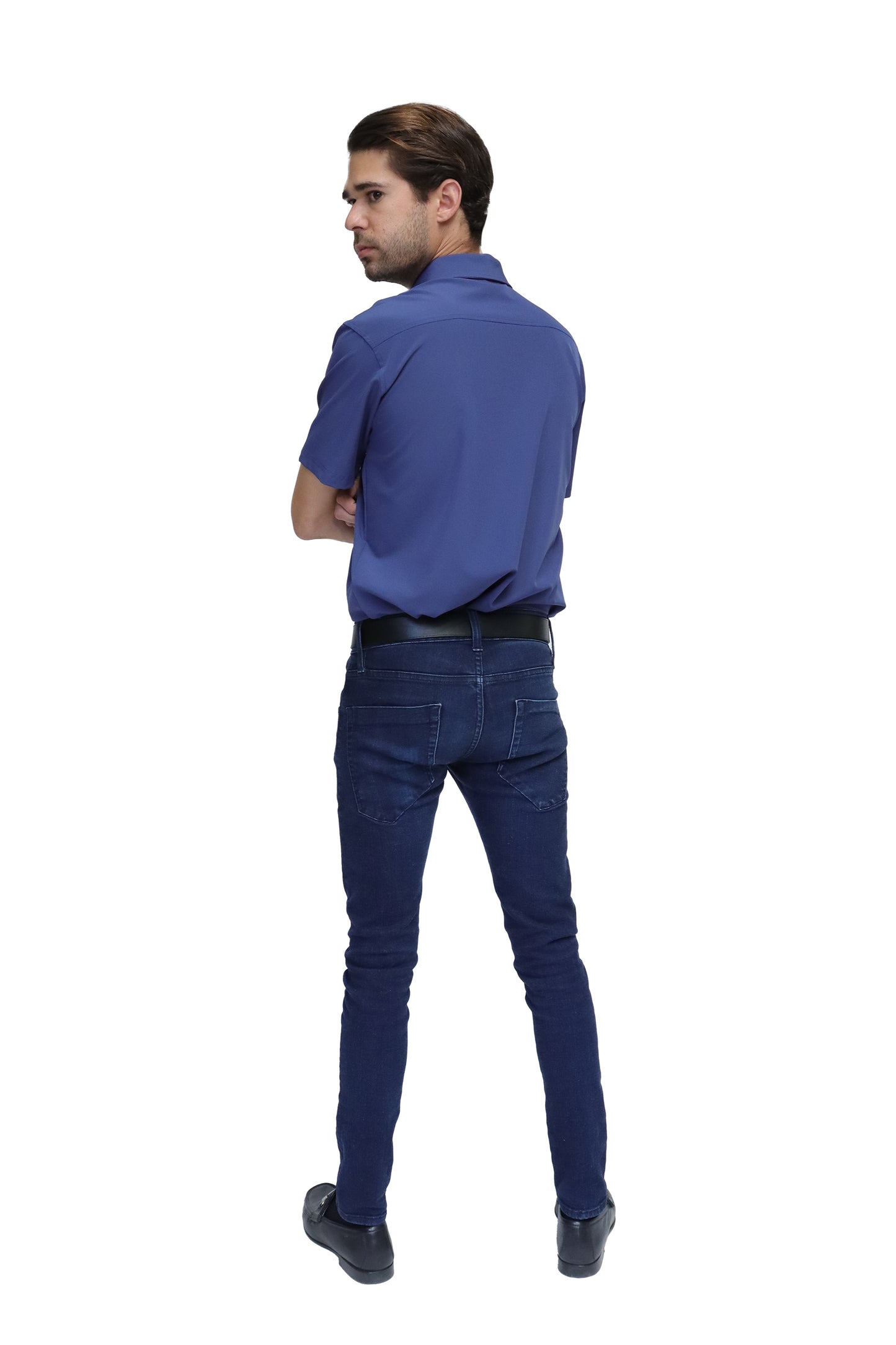 POLO CABALLERO MANGA CORTA Tela Doble Stretch Repelente PH-CAB-01