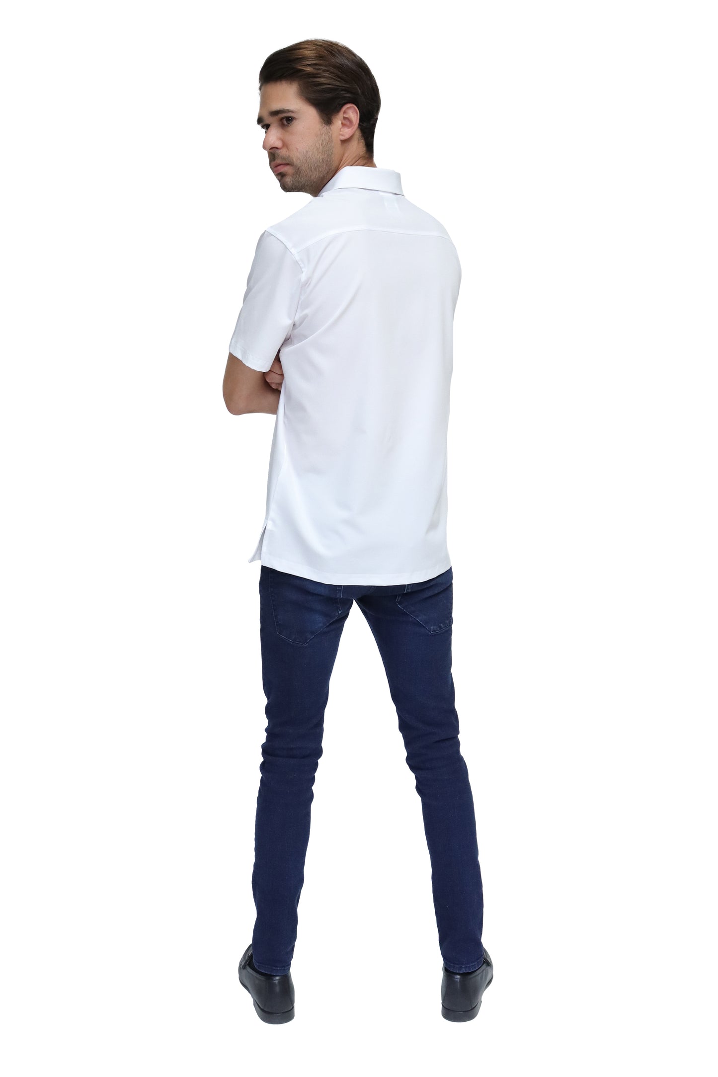 POLO CABALLERO MANGA CORTA Tela Doble Stretch Repelente PH-CAB-01
