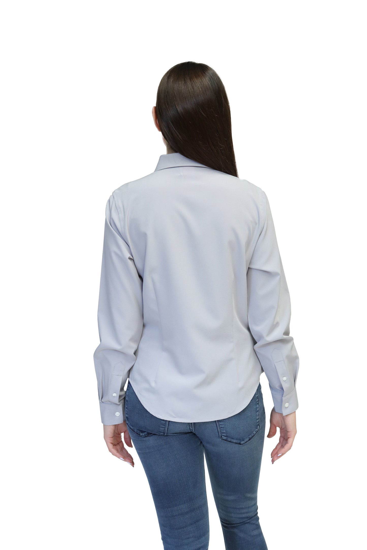 CAMISA DAMA MANGA LARGA Tela Doble Stretch Repelente UNI-DAM-02