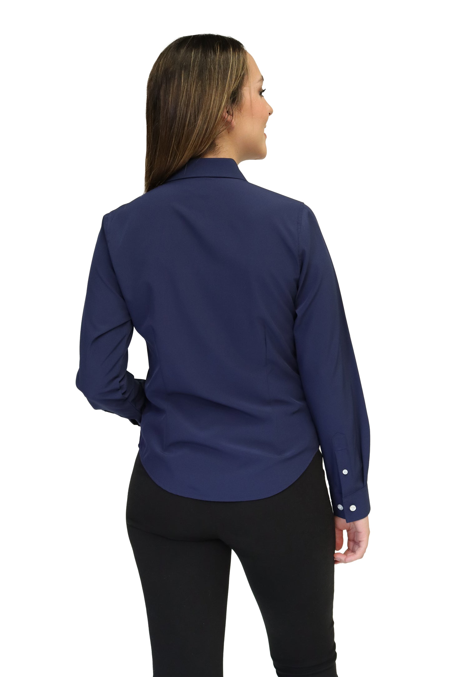 CAMISA DAMA MANGA LARGA Tela Doble Stretch Repelente UNI-DAM-02