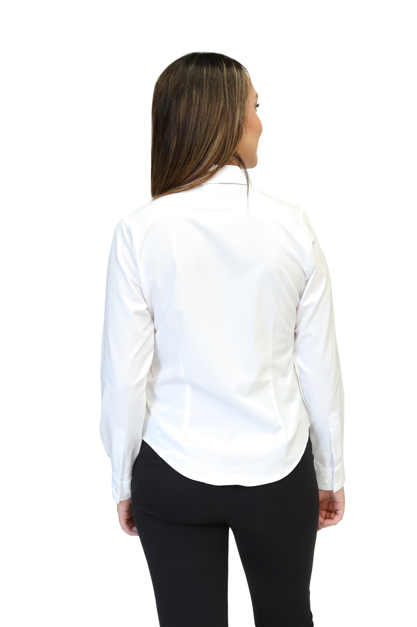 CAMISA DAMA MANGA LARGA Tela Doble Stretch Repelente UNI-DAM-02