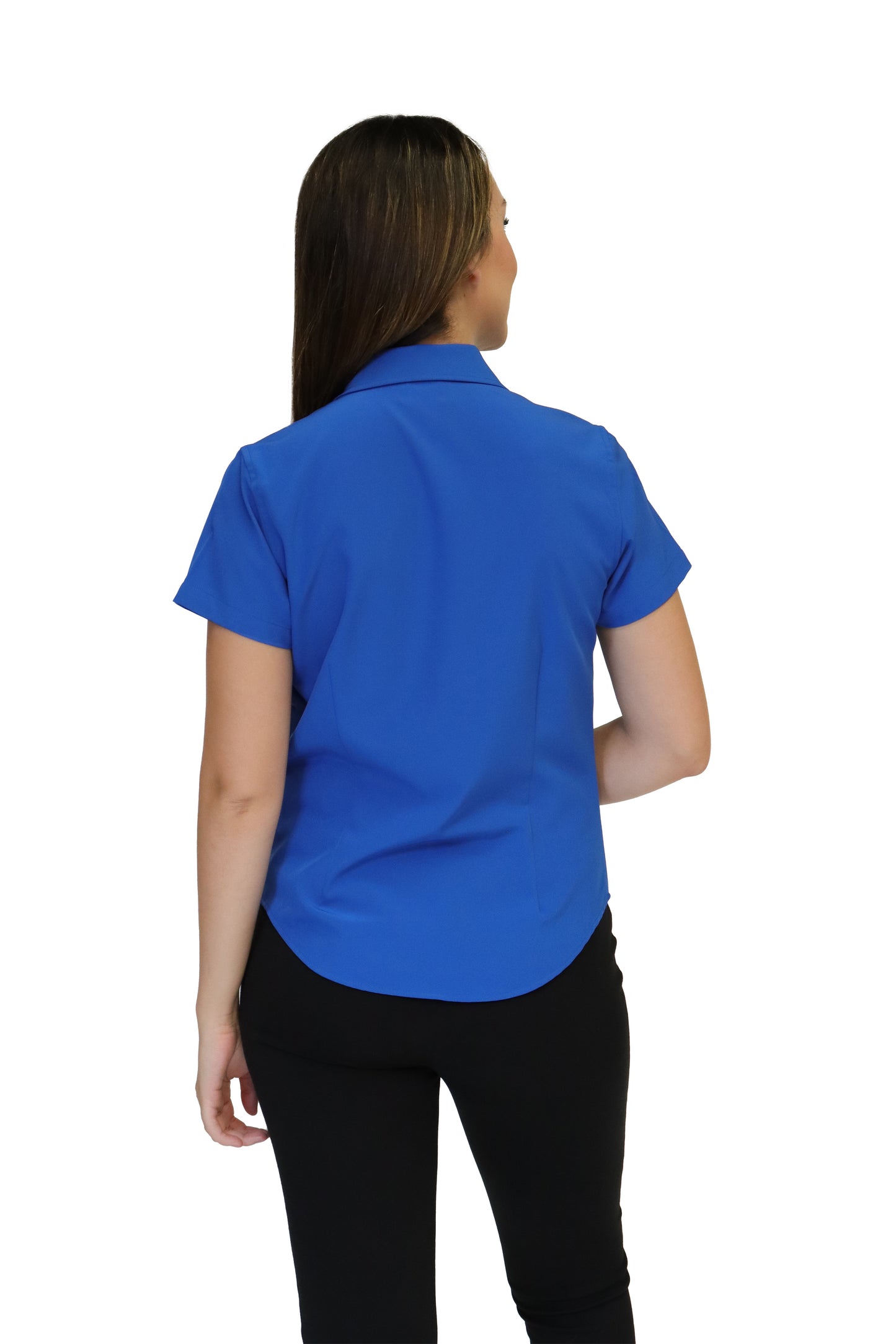 CAMISA DAMA MANGA CORTA Tela Doble Stretch Repelente UNI-DAM-01