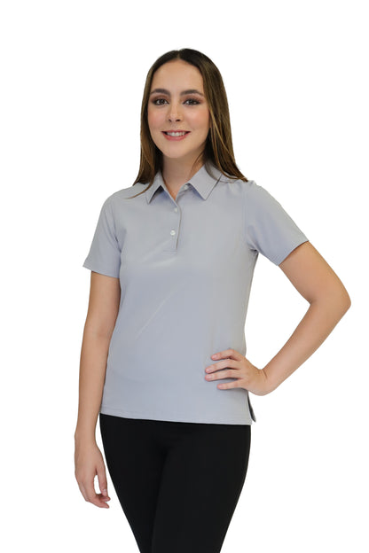 POLO DAMA MANGA CORTA Tela Doble Stretch Repelente PD-DAM-01