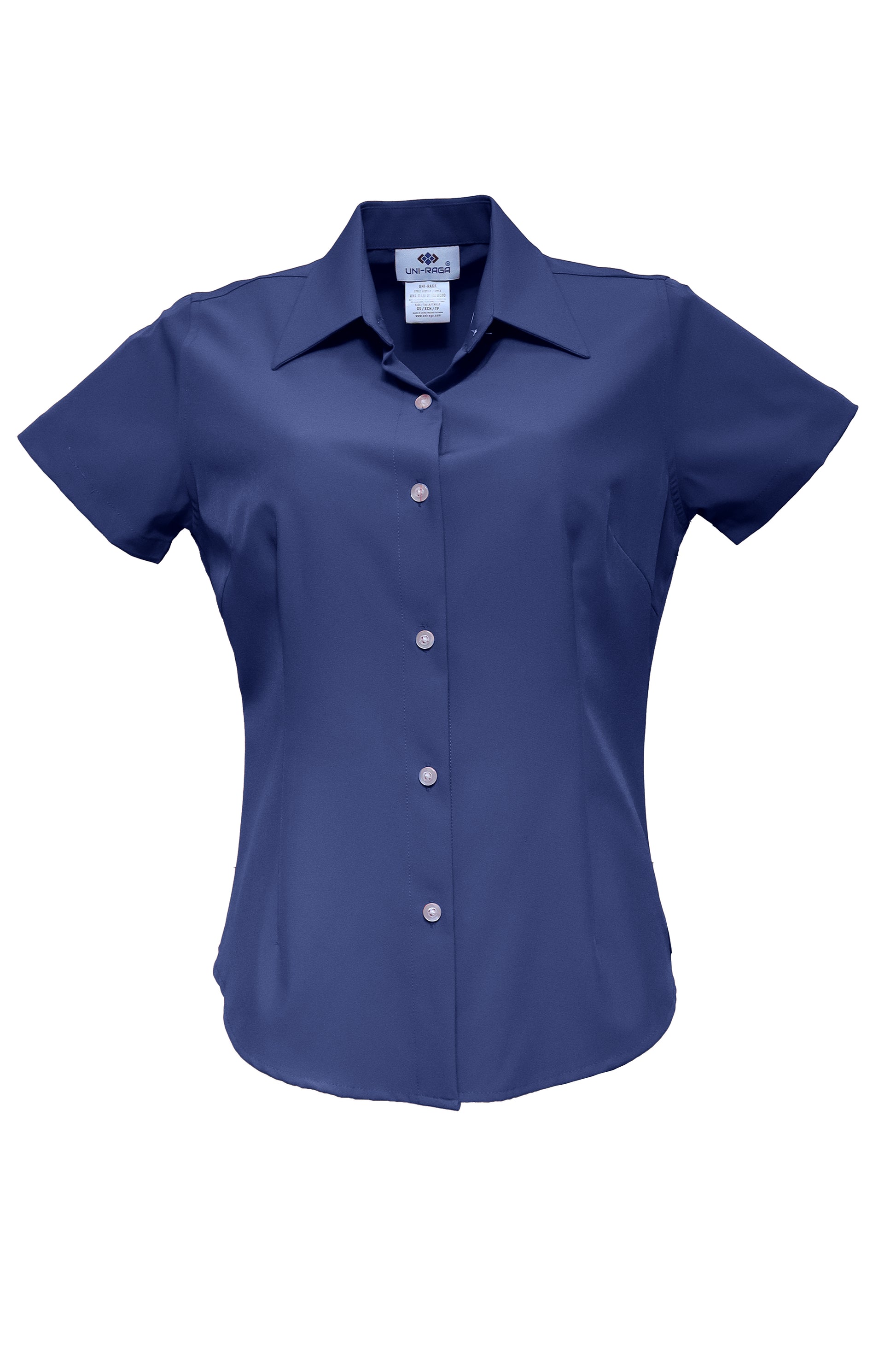 Camisa mujer manga corta con tapeta - Uniforme Corporativo
