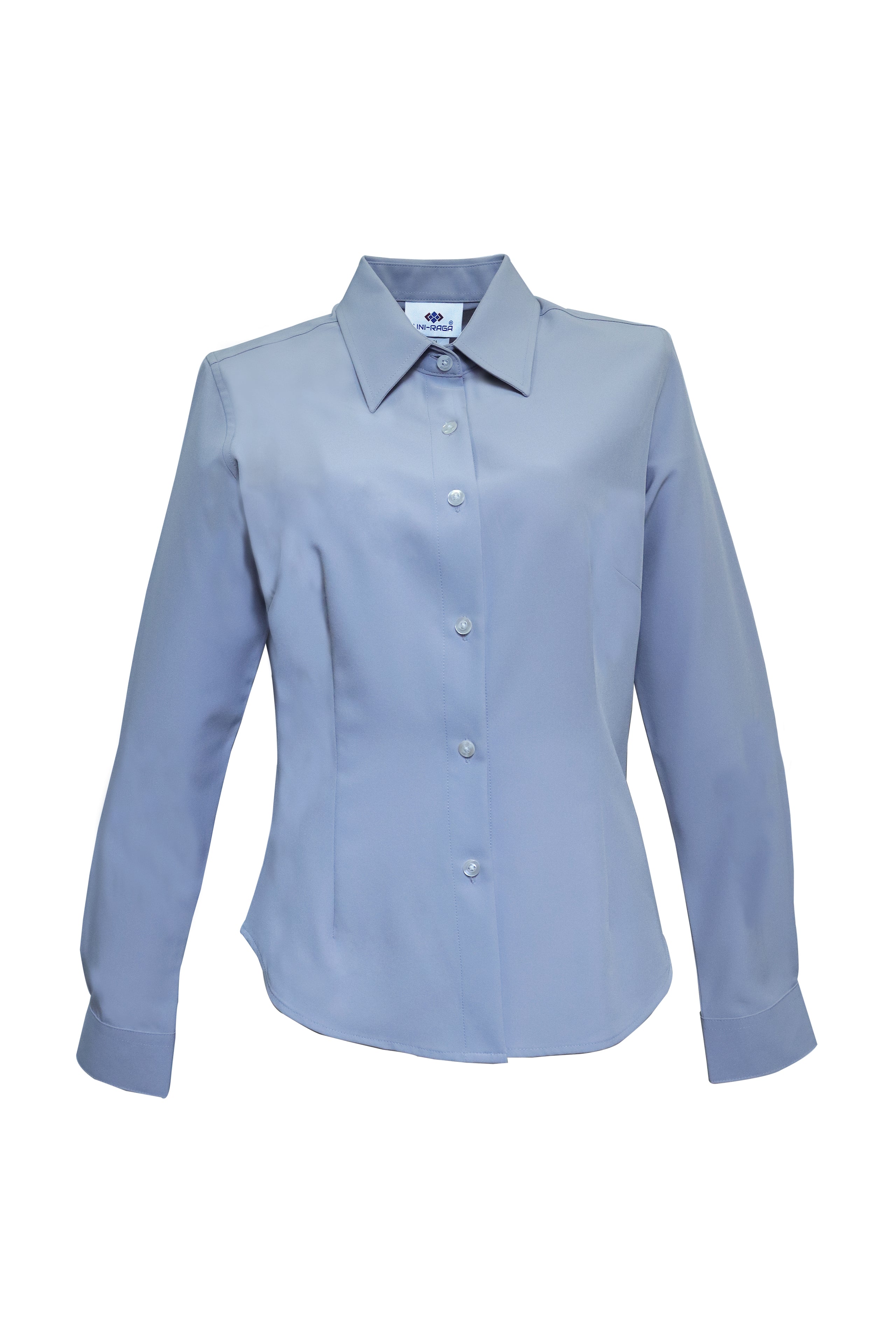 Camisa discount larga azul