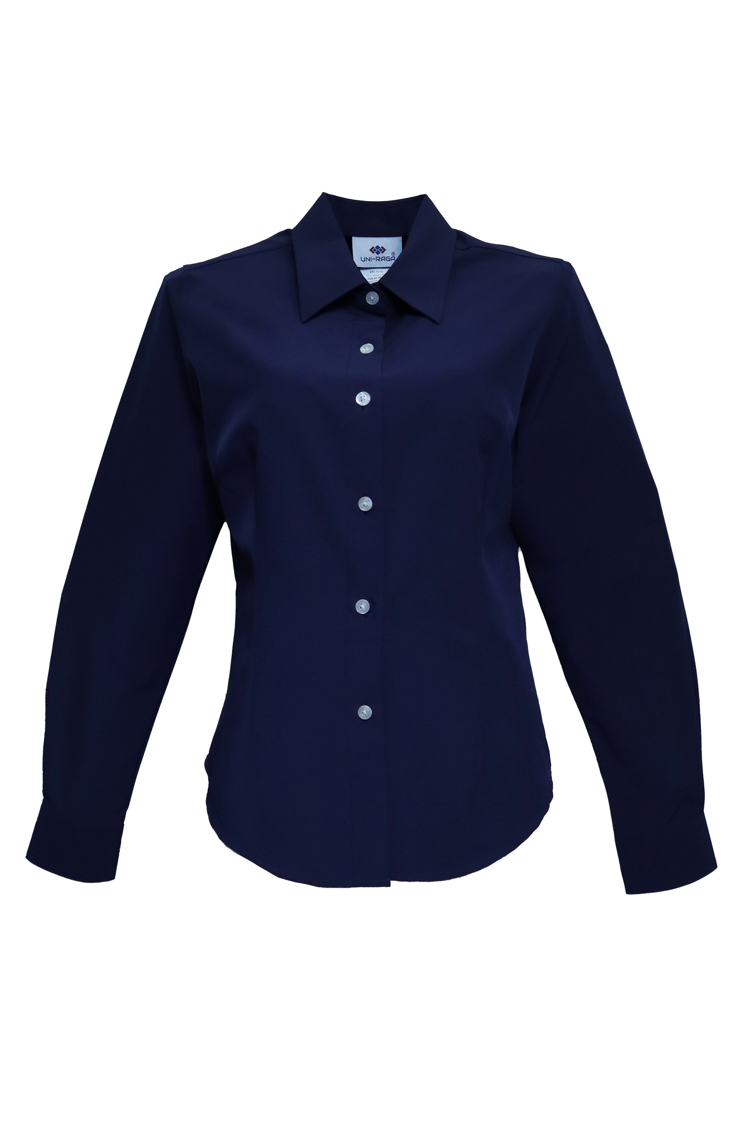 Camisa azul oscura mujer sale